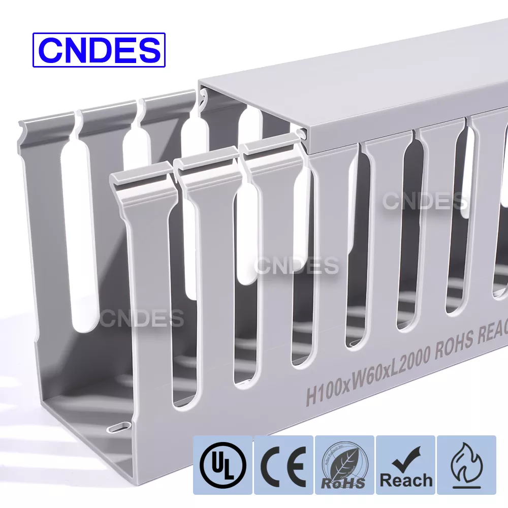 الیکٹریکل پینلز کے لیے 100×60 PVC ڈکٹ